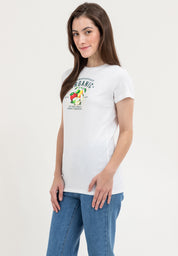 REGULAR FIT GRAPHIC LADIES T-SHIRT