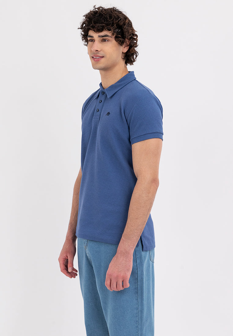 MEN'S AERO ENSIGN BLUE ESSENTIAL POLO SHIRT