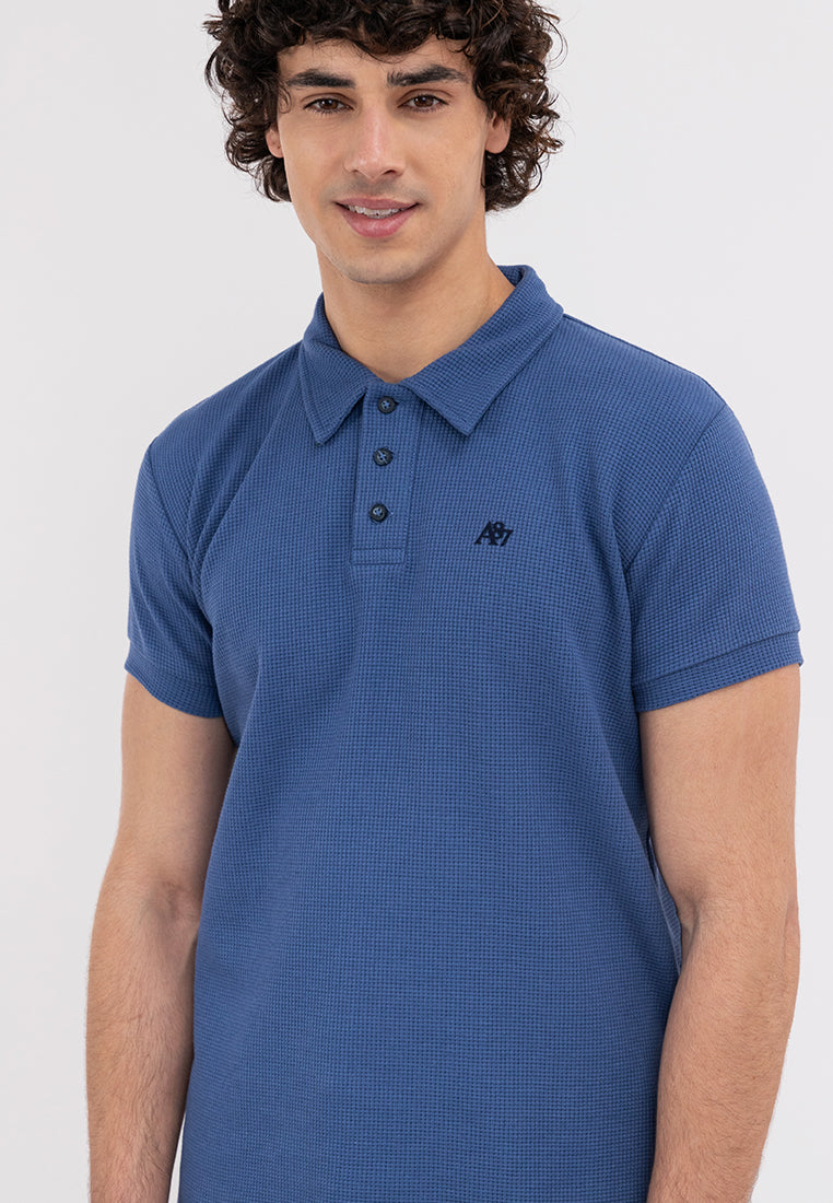 MEN'S AERO ENSIGN BLUE ESSENTIAL POLO SHIRT