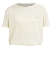 A87 Loose Gartered Tee