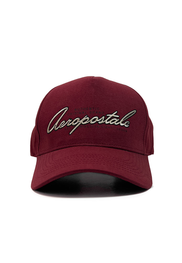 SCRIPT LOGO BASEBALL CAP Scarlet Sage