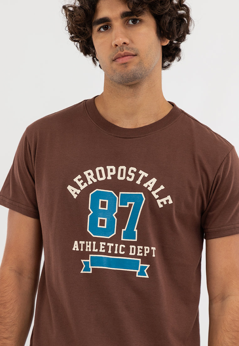 ONLINE EXCLUSIVE: 87 Embossed Logo Graphic Tee