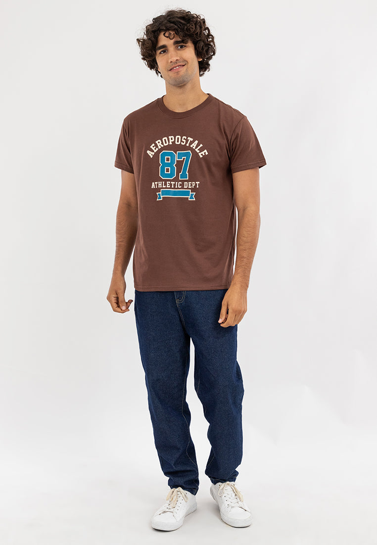 ONLINE EXCLUSIVE: 87 Embossed Logo Graphic Tee