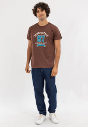 ONLINE EXCLUSIVE: 87 Embossed Logo Graphic Tee