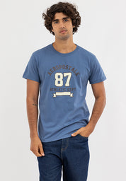ONLINE EXCLUSIVE: 87 Embossed Logo Graphic Tee