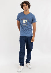 ONLINE EXCLUSIVE: 87 Embossed Logo Graphic Tee