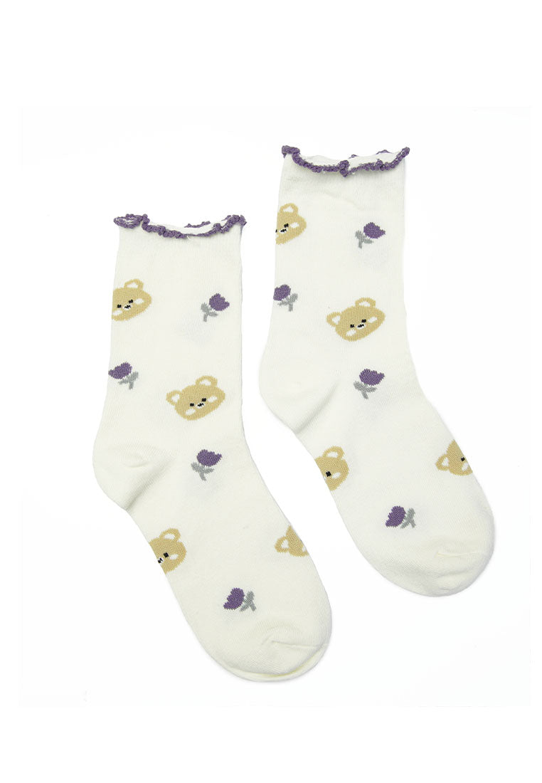 3-Pack Mid Rise Socks