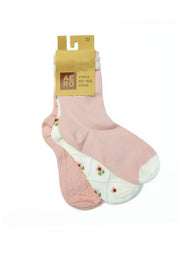 3-Pack Mid Rise Socks