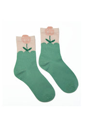3-Pack Mid Rise Socks
