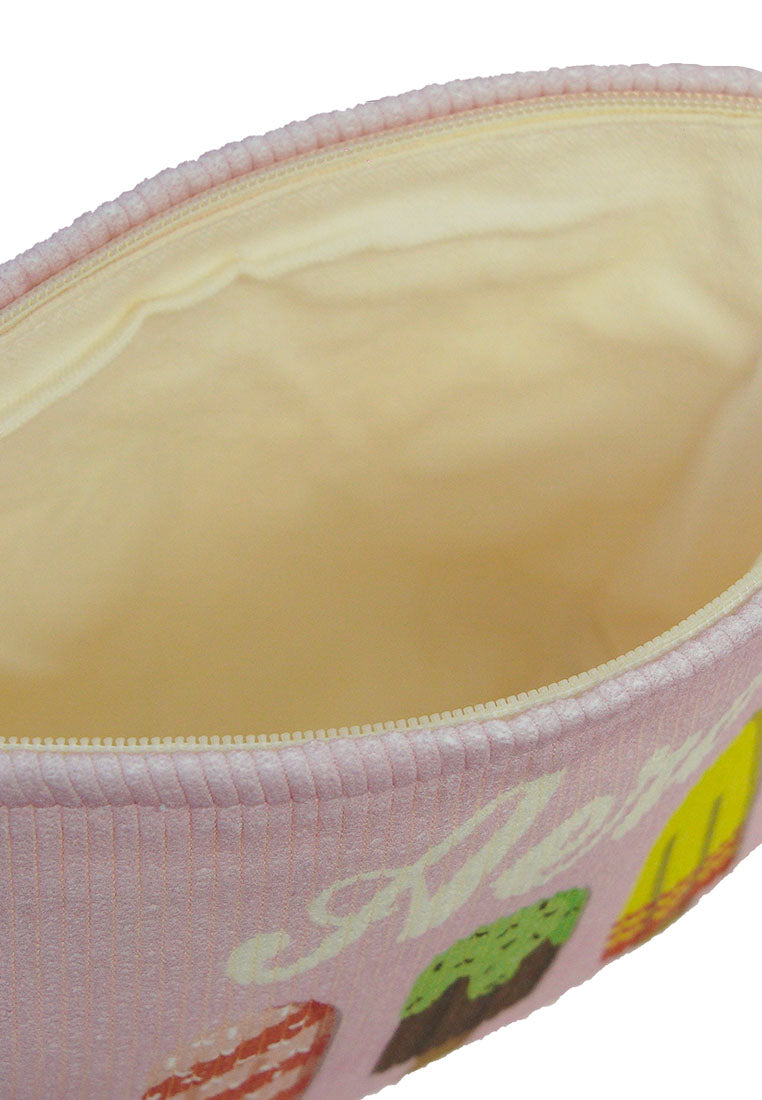 Free Graphic Canvas Pouch